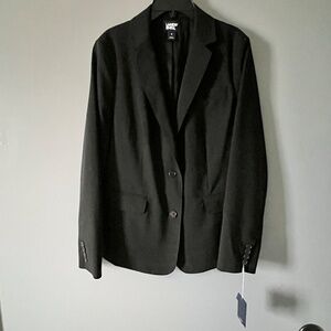 Land’s End Washable Wool Blazer Black Size 8 - New
